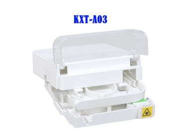 FTTH टर्मिनेशन बॉक्स ABS फाइबर ऑप्टिक डिस्ट्रीब्यूशन बॉक्स G657A2 फ्लेम रिटार्डेंट:
