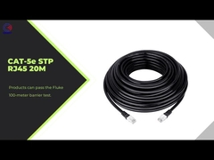 निकल मढ़वाया परिरक्षित FTP 8p8c Cat6 Cat7 Cat8 प्लग, KEXINT Rj45 ईथरनेट प्लग
