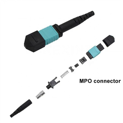 SM MM OM1 OM2 OM3 OM4 फाइबर के लिए KEXINT FTTH MTP MPO कनेक्टर
