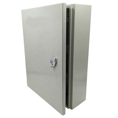 2 पीसी 1X16 पीएलसी स्प्लिटर फाइबर ऑप्टिक डिस्ट्रीब्यूशन बॉक्स, मेटल ऑप्टिकल फाइबर जंक्शन बॉक्स: