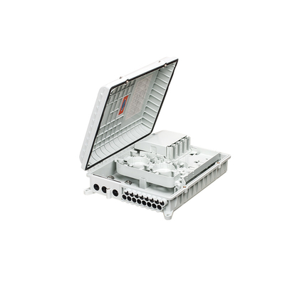 KEXINT FTTH फाइबर ऑप्टिक डिस्ट्रीब्यूशन बॉक्स 16 24 कोर IP65 PLC / पैच कॉर्ड पिगटेल के साथ