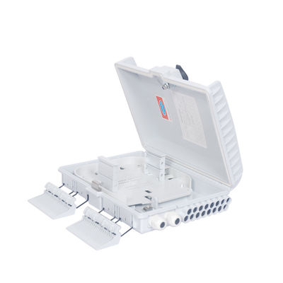 IP65 वाटरप्रूफ व्हाइट FTTH आउटडोर ऑप्टिकल फाइबर डिस्ट्रीब्यूशन बॉक्स KEXINT