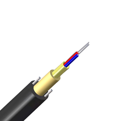 ADSS 8.5mm फाइबर ऑप्टिक आर्मर्ड केबल सेंट्रल बंडल ट्यूब स्ट्रक्चर