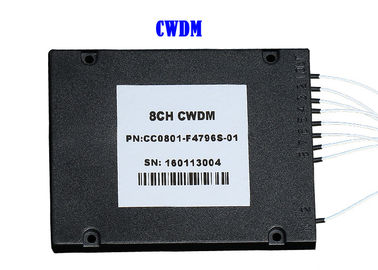 8CH 16CH 32CH CWDM DWDM फाइबर Mux Demux मॉड्यूल ऑप्टिक ABS 1260 ~ 1620 dB